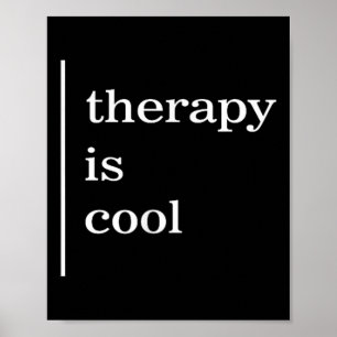 Psychische Gesundheitstherapie ist Cooles Bewussts Poster