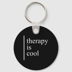 Psychische Gesundheitstherapie ist Cooles Bewussts Schlüsselanhänger