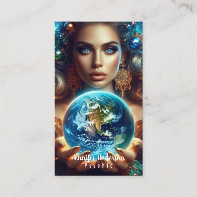 Psychische Karten für mittlere Unternehmen (Vorderseite)