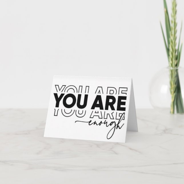 Psychische Krankenkarte Dankeskarte (Vorderseite)