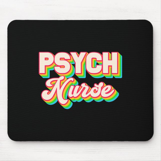 Psychische Krankenpflege Psychiatrische Abteilung  Mousepad (Vorne)