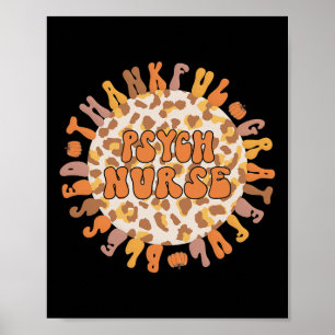 Psychische Krankenversorgung Erntedank Psychiatris Poster