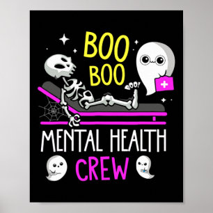 Psychische Krankenversorgung Psych Boo Boo Crew Nu Poster