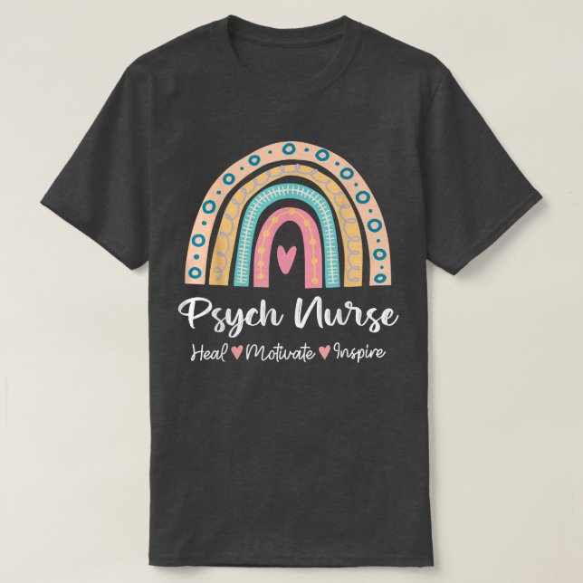 Psychische Krankenversorgung Psychiatrische psychi T-Shirt (Design vorne)