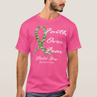 Psychische Krankheit Bewusstsein Glauben über Angs T-Shirt