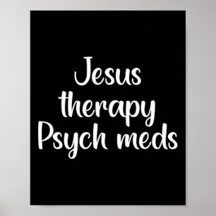 Psychische Med-Therapie - Christliche psychische G Poster