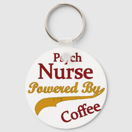 Psychische Norse mit Kaffee Schlüsselanhänger