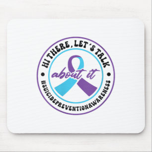 Psychische Unterstützung 988 Woche zur Prävention Mousepad