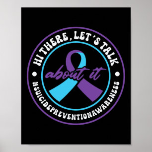 Psychische Unterstützung 988 Woche zur Prävention  Poster