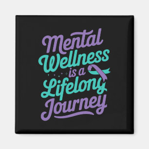 Psychische Wellness Gesundheitsbewusstsein Suizid Magnet