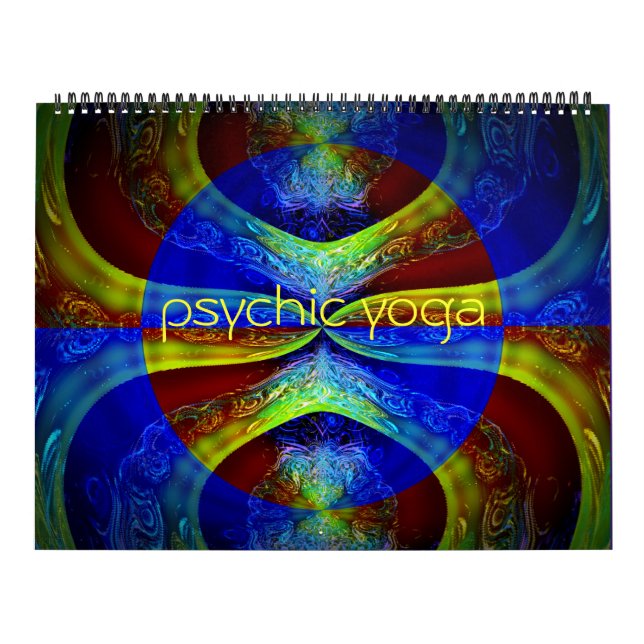 Psychische Yoga Abstrakt Art Kalender (Titelbild)