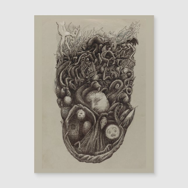 Psychischer Angriff, Magnetkarte (Vorderseite)