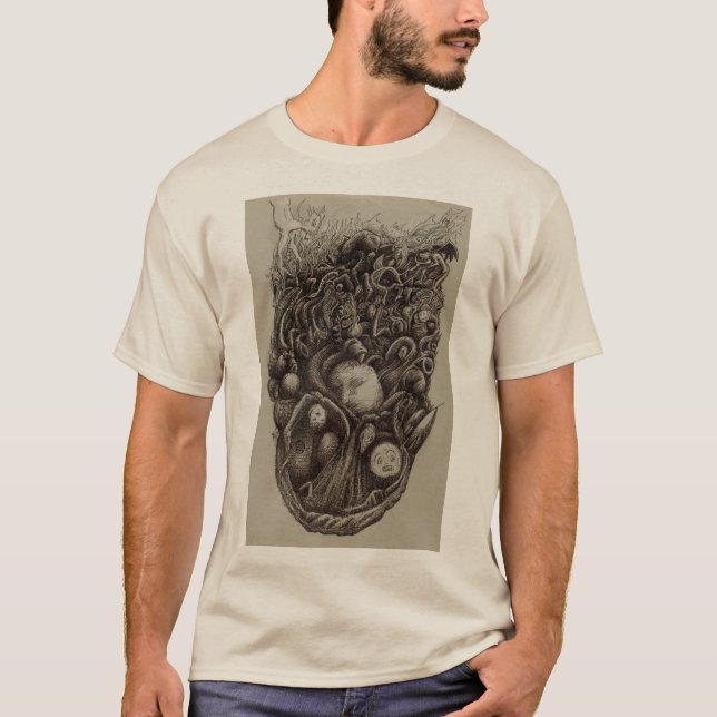 Psychischer Angriff T-Shirt (Vorderseite)