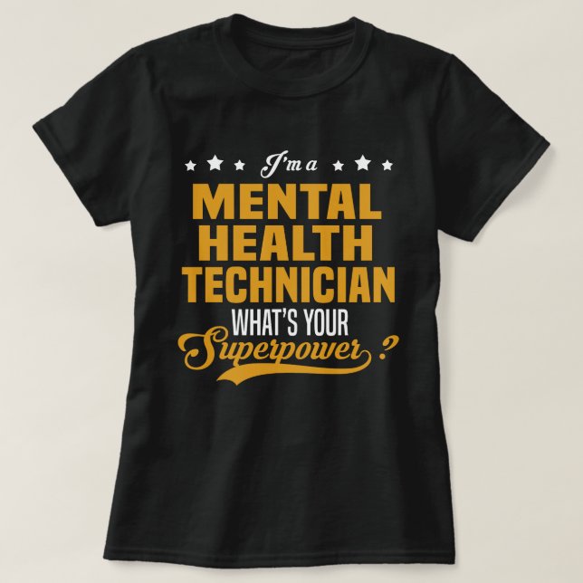 Psychischer Arzt T-Shirt (Design vorne)