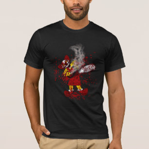 PSYCHISCHER Clown-Dunkelheits-T - Shirt
