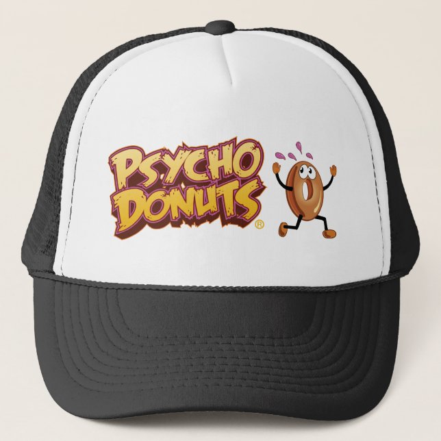 Psychischer Fernlastfahrer Truckerkappe (Vorderseite)