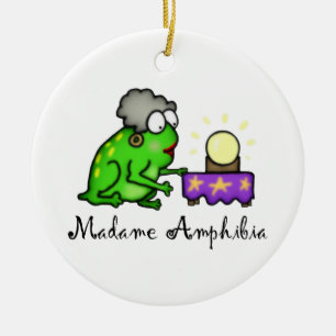 Psychischer Frosch Keramikornament