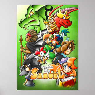 Psychischer Junge Samuel Poster