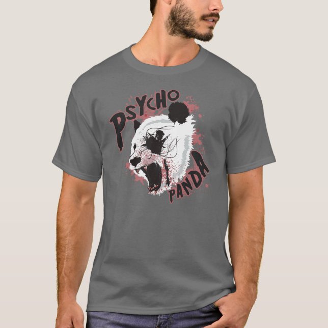 Psychischer Panda-T - Shirt (Vorderseite)