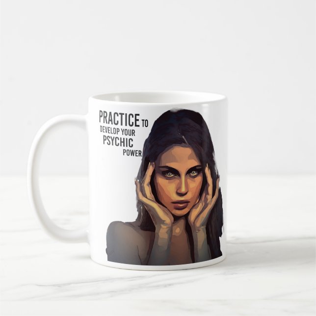 Psychischer Power Kaffeetasse (Links)