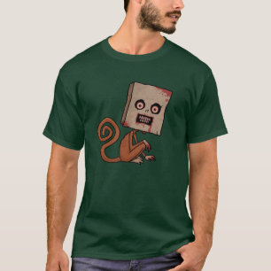 Psychischer Sack-Affe T-Shirt