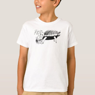 Psychischer Schwein-T - Shirt
