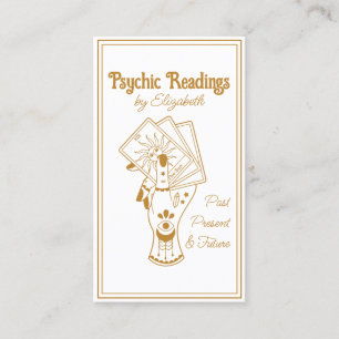 Psychischer Tarot-Leser Visitenkarte