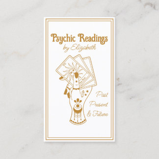 Psychischer Tarot-Leser Visitenkarte