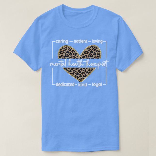 Psychischer Therapeut für psychische Gesundheit553 T-Shirt (Design vorne)