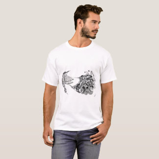Psychischer Vogel T-Shirt