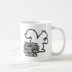 Psychisches Eichhörnchen Kaffeetasse