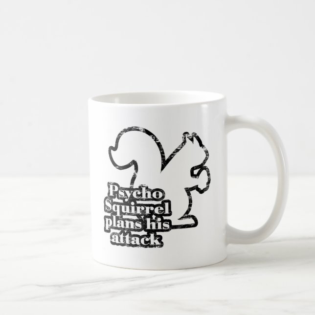 Psychisches Eichhörnchen Kaffeetasse (Rechts)
