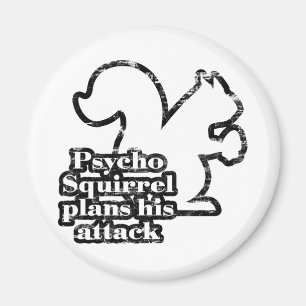 Psychisches Eichhörnchen Magnet