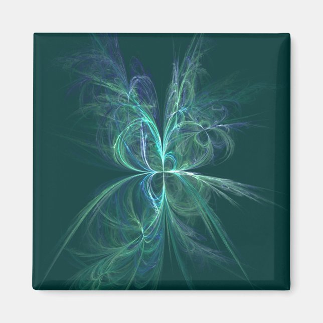 Psychisches Fraktal Magnet (Vorne)