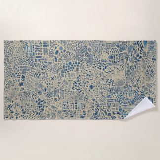 Psychisches Geräusch V01 Strandtuch