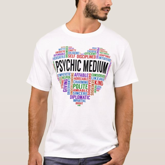 Psychisches Mittelherz T-Shirt (Vorderseite)