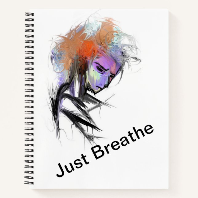 Psychisches Wellness Journal Notizbuch (Vorderseite)