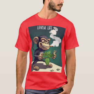 psycho-Affe-Lavish-T-Shirt  T-Shirt