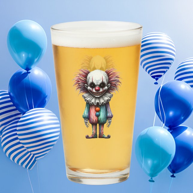 Psycho Clown Glas (Party hard and scary!)