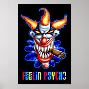 Psycho Clown Poster