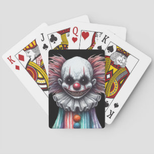 Psycho-Clown Spielkarten