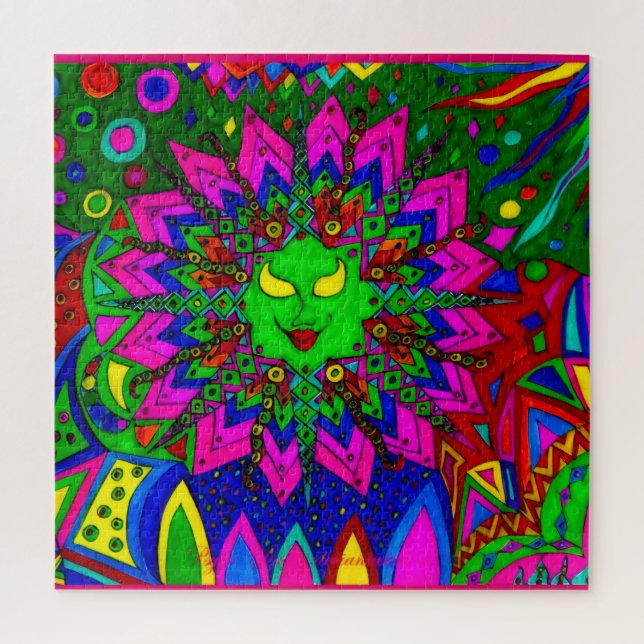 Psycho-Daisy Gaia-Puzzle Puzzle (Vertikal)
