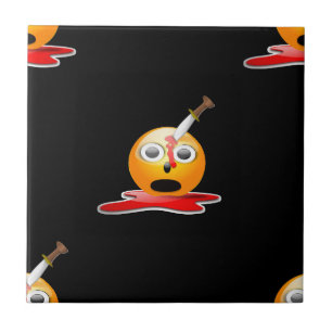 Psycho-Emoji Fliese