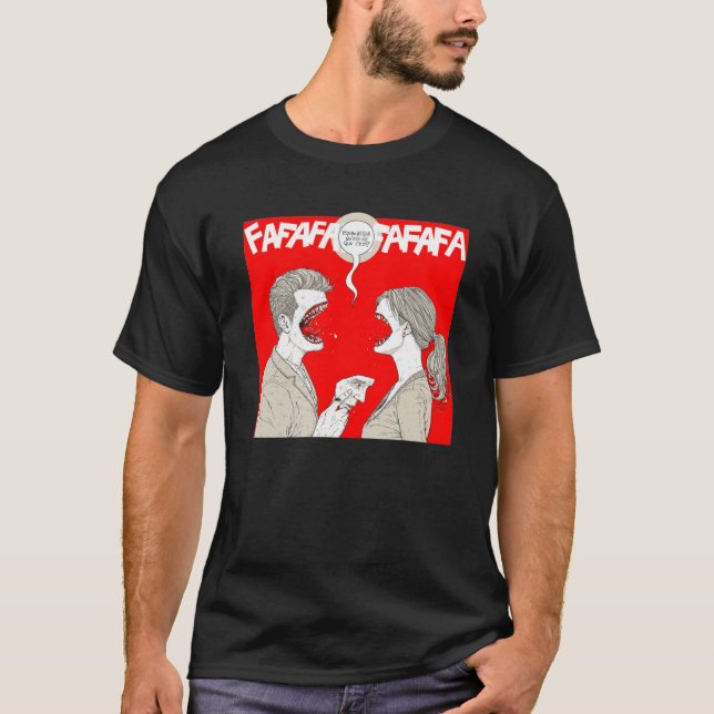PSYCHO KILLER FAFAFAFAFAFAFAFA T-Shirt (Vorderseite)