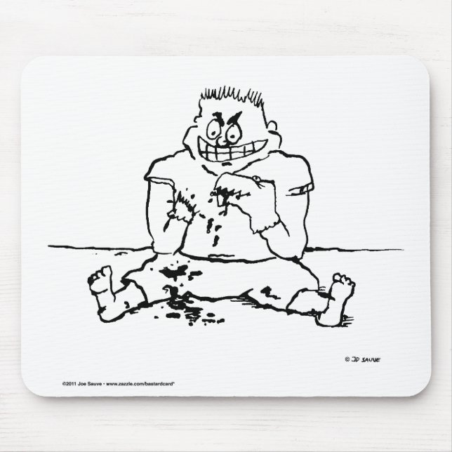 Psycho-Kind-Mauspad Mousepad (Vorne)