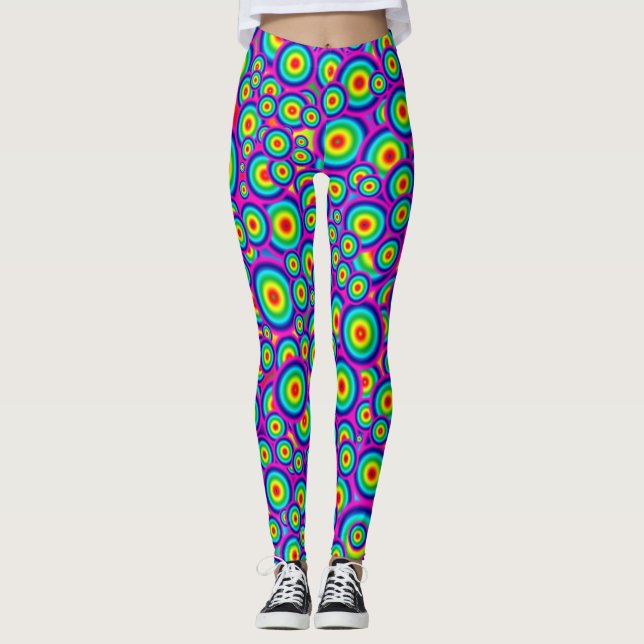 Psycho Psychedelic Leggings (Vorderseite)