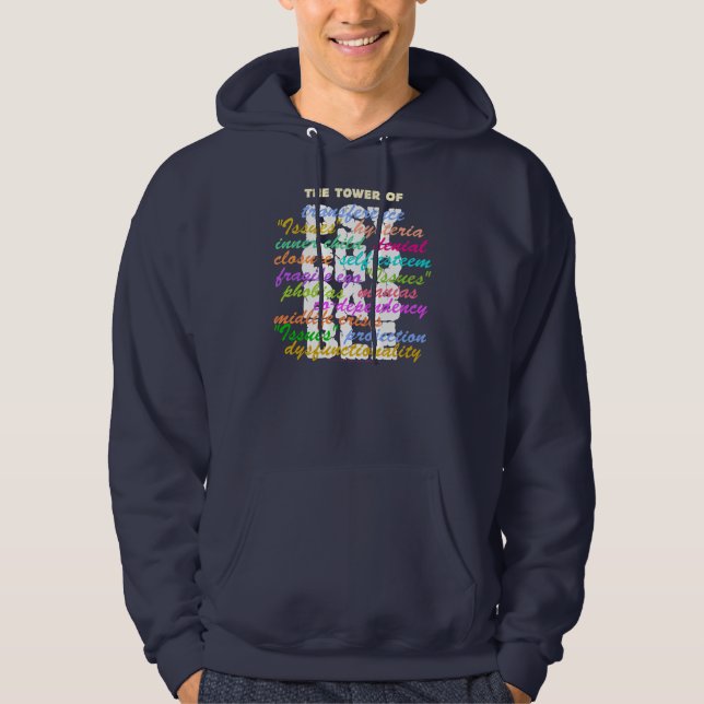 Psychobabble Hoodie (Vorderseite)