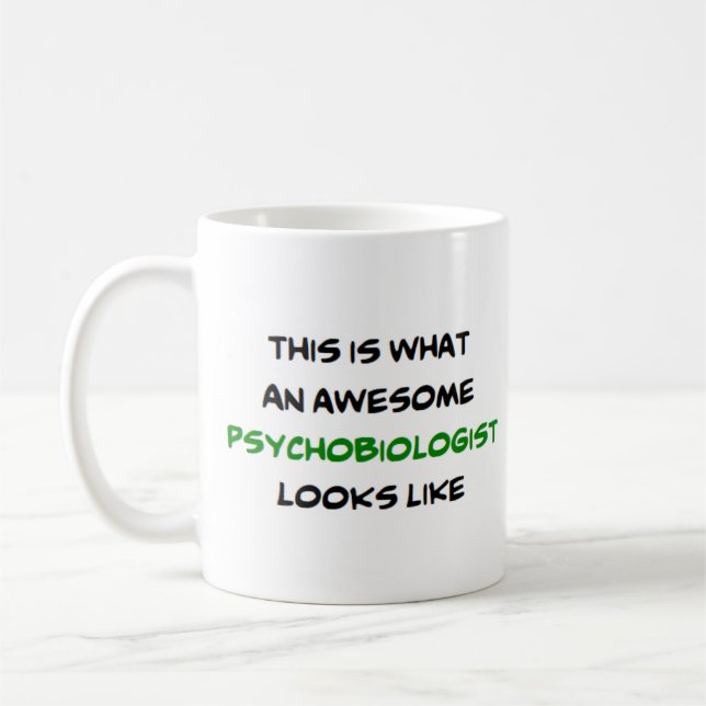 Psychobiologin, phantastisch kaffeetasse (Links)