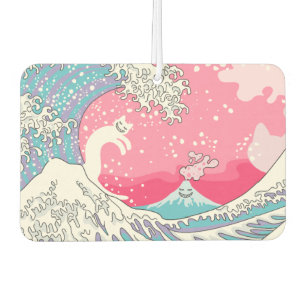 Psychodelic Bubblegum Kunagawa Surfer Cat Autolufterfrischer