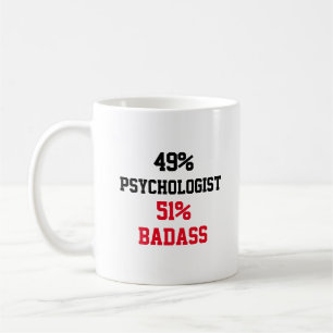 Psychologe Badass Kaffeetasse